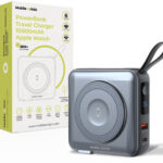 Mobile Origin Powerbank & Travel Charger Lightning/USB-C Cable MagSafe/AW/iPhone Compatible, Grey