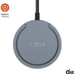 FIXED MagPad Pro2 töltőállvány MagSafe és Qi2 támogatással, 15 W, szürke