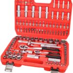 SIXTOL SIX SX3030 Profi Dugókulcs készlet, CRV, 108 db