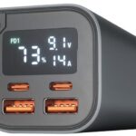 Epico PD 100 W, 20 000 mAh alumínium powerbank – űrszürke