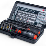 WÜRTH Dugókulcs készlet racsnis hajtókarral, 1/4″, 33 db