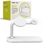 Mobile Origin 3 in 1 Wireless charger White